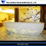 2014 Tell world modern design luxury reception table design reception counter design hot sale reception desk-TW-ACRC-0055