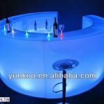 16 color changes LED portable bar table