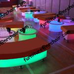 shanghai wholesale nightclub acrylic led illuminated lounge snake sofa table