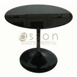 Eero Saarinen Tulip Round fiberglass bar Table