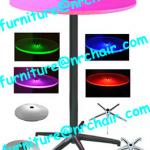 Shanghai wholesale Event rental acrylic led light bar cocktail table