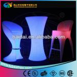 multi color flashing rechargable nightclub LED table