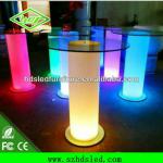 Unique bar tables with led light