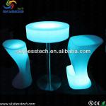Illuminated led table for bar and event