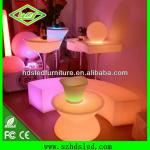 Rechargeable outdoor led furniture/outdoor table/led outdoor furniture