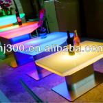 glowing tabel for bar/led table furniture