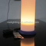 Waterproof Plastic LED Cylinder Light, LED Garden Decoration Light LI-Battery Remote WIFI Control Lighted