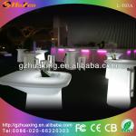 plastic LED furniture LED high bar table L-T03A