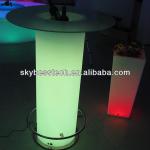 lighting up bar table/illuminated drink table/bucket table