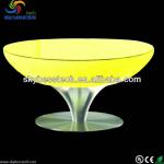 high LED furniture lighting table acrylic corian bar table