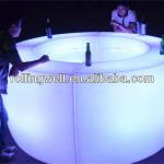 commercial bar counters, illuminated LED bar counters, portable glowing bar counters