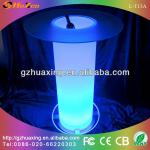 Modern rgb rechargeable unbreakable waterproof led high bar table L-T13A