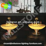 round bar table led