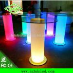 Hot sell nightclub furniture/led high bar table