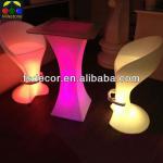 party cocktail tables/ nightclub led bar cocktail table/ led light up bar cocktail table-