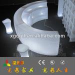 led curve bar/circle bar counter table/led bar furniture