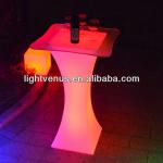 IP68 waterproof outdoor Unlimited Color Changing LED Cocktail Table