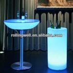 Restaurant bar counter design ,table top with LED light