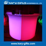 RGB Colors Changing LED Corner Tables Indoors LED Home Bar Counter