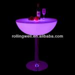 led furniture set/led illuminated table/rgb led bar table
