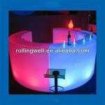 2013 new arrival PE led illuminate bar table 16 color changing with remote control