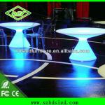 Occasional table with led light and colorful changed-HDS-C206