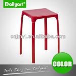 kitchen living room red square stool chair(V052001)