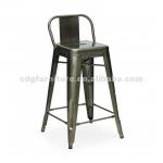 Replica tolix stool (CDG-619B-H65-ST) Gunmetal Finish-CDG-619B-H65-ST