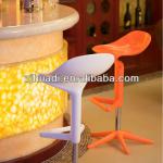 Modern plastic bar Stool/ spoon bar stool/ gas lift stool