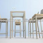 outdoor rattan bar chair