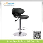 Acrofine Butterfly Black Leather Bar Chair