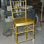 Aluminum Chiavari Bar Chair Light Gold Color-Bar Chiavari Chair