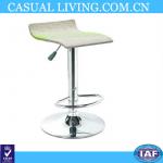 Bar chair:Plastic net,chromed base ,height adjustable