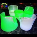 rechargeable waterproof led bar chair/ led plastic chair