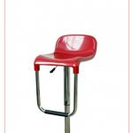 Red bar stool salon reception chair