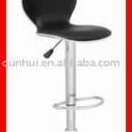 PVC chromed modern bar chair QH-107-QH-107