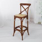 DC-112 Wooden Furniture Cross Back Bar chair dining chair