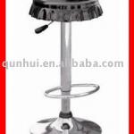 ABS Plastic chromed metal modern bar chair QH-210