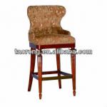 Unique design wood frame upholstery bar stool.BS-022