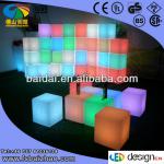 sales promotion! RGB rechargeable color changing led cube