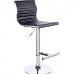 barstool with PU seat and chrome base-CH-5006