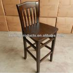 Antique Wooden Barstool