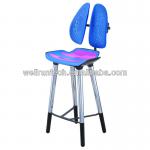 WR-02S Vogue Bar Stool with dynamic twin backs-WR-02S