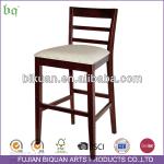 BQ Ladder Backrest Solid cheap wooden bar stools-BQ017-127 cheap wooden bar stools