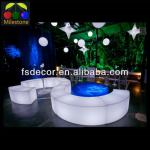 rgb led bar stool battery operated/ bar furniture with led light