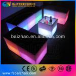 LED illuminate colors led bamboo bar stoolused nightclub party disco