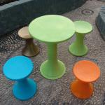 Plastic Folding desk Tam Tam desk Kartell/Knoll/Vitra/Ghost Stool for Bar &amp; Outdoor &amp; Garden-