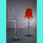 Bar stool with hight back comfortable funky design