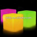 Remote control RGB color changing beautiful led cube stool-S-FGD-40