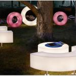 hot sales night club LED outdoor furniture